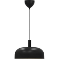 Nordlux - Lámpara colgante con cable SANDRO 1xE27/15W/230V Ø 40 cm negra