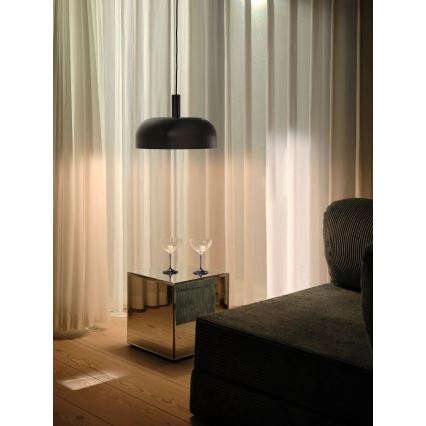 Nordlux - Lámpara colgante con cable SANDRO 1xE27/15W/230V Ø 40 cm negra