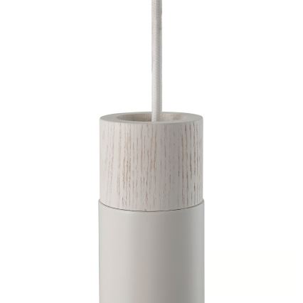 Nordlux - Lámpara colgante de cable TILO 1xGU10/15W/230V blanco