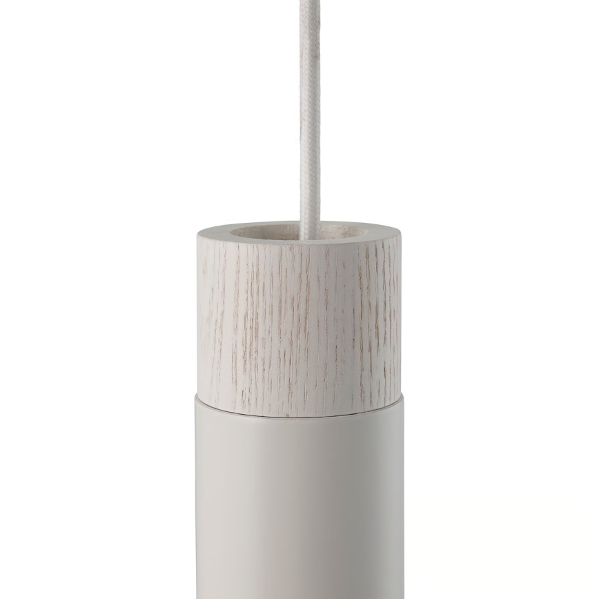 Nordlux - Lámpara colgante de cable TILO 1xGU10/15W/230V blanco
