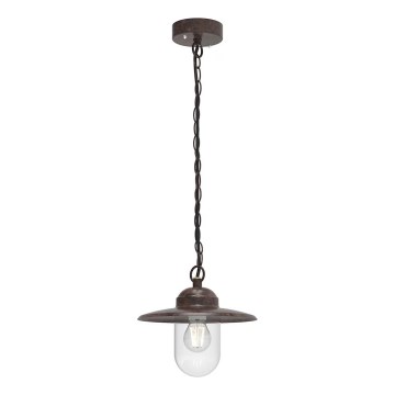 Nordlux - Lámpara colgante de exterior LUXEMBOURG 1xE27/60W/230V IP33
