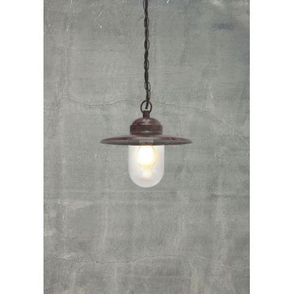 Nordlux - Lámpara colgante de exterior LUXEMBOURG 1xE27/60W/230V IP33