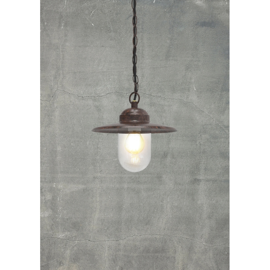 Nordlux - Lámpara colgante de exterior LUXEMBOURG 1xE27/60W/230V IP33