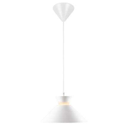 Nordlux - Lámpara colgante DIAL 1xE27/40W/230V diá. 25 cm blanco
