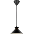Nordlux - Lámpara colgante DIAL 1xE27/40W/230V diá. 25 cm negro