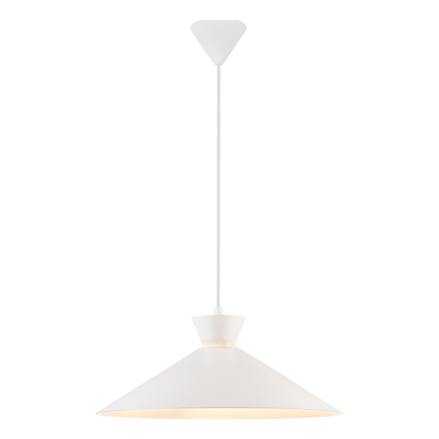 Nordlux - Lámpara colgante DIAL 1xE27/40W/230V diá. 45 cm blanco
