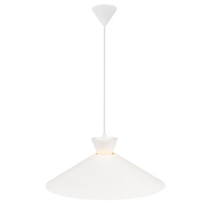 Nordlux - Lámpara colgante DIAL 1xE27/40W/230V diá. 45 cm blanco