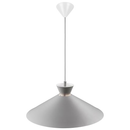 Nordlux - Lámpara colgante DIAL 1xE27/40W/230V diá. 45 cm gris