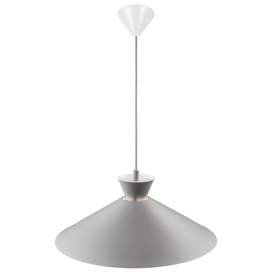 Nordlux - Lámpara colgante DIAL 1xE27/40W/230V diá. 45 cm gris