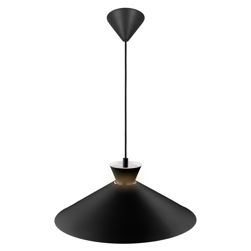Nordlux - Lámpara colgante DIAL 1xE27/40W/230V diá. 45 cm negro
