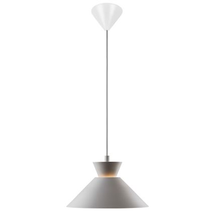 Nordlux - Lámpara colgante DIAL 1xE27/40W/230V diá. 25 cm gris