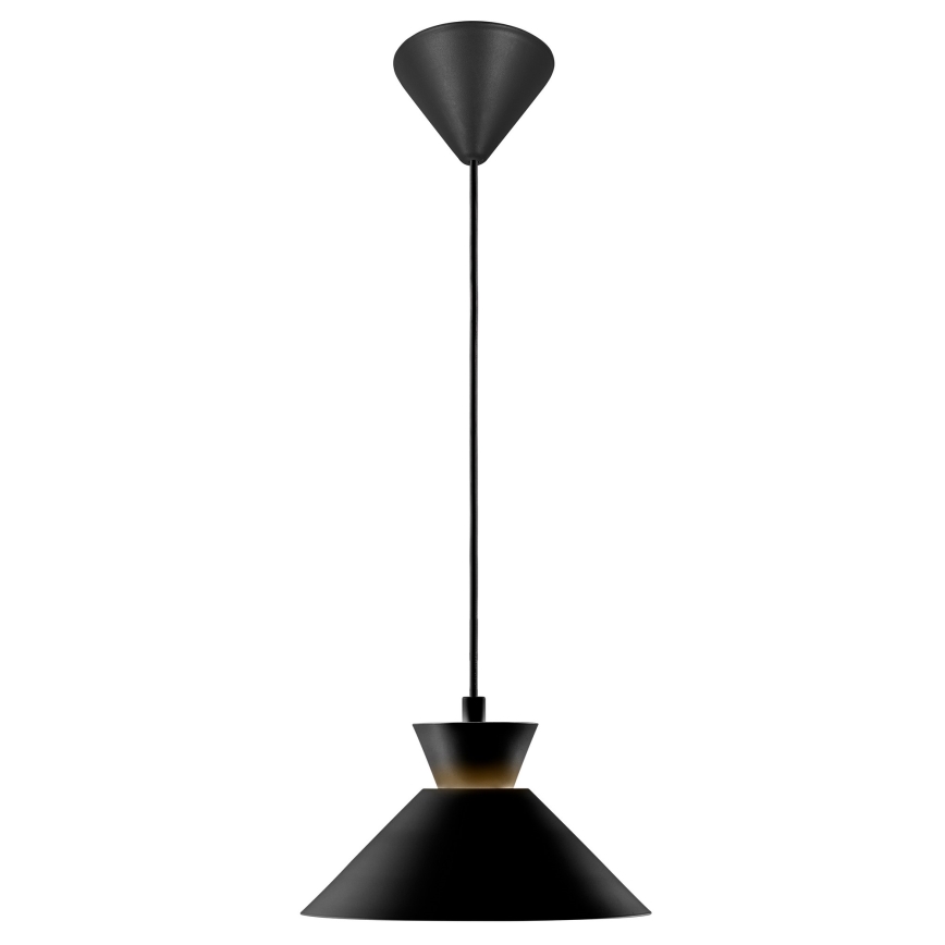 Nordlux - Lámpara colgante DIAL 1xE27/40W/230V diá. 25 cm negro