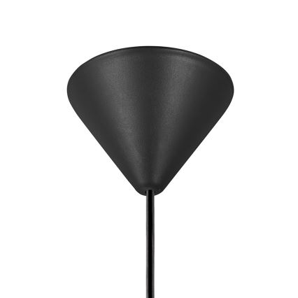 Nordlux - Lámpara colgante DIAL 1xE27/40W/230V diá. 25 cm negro