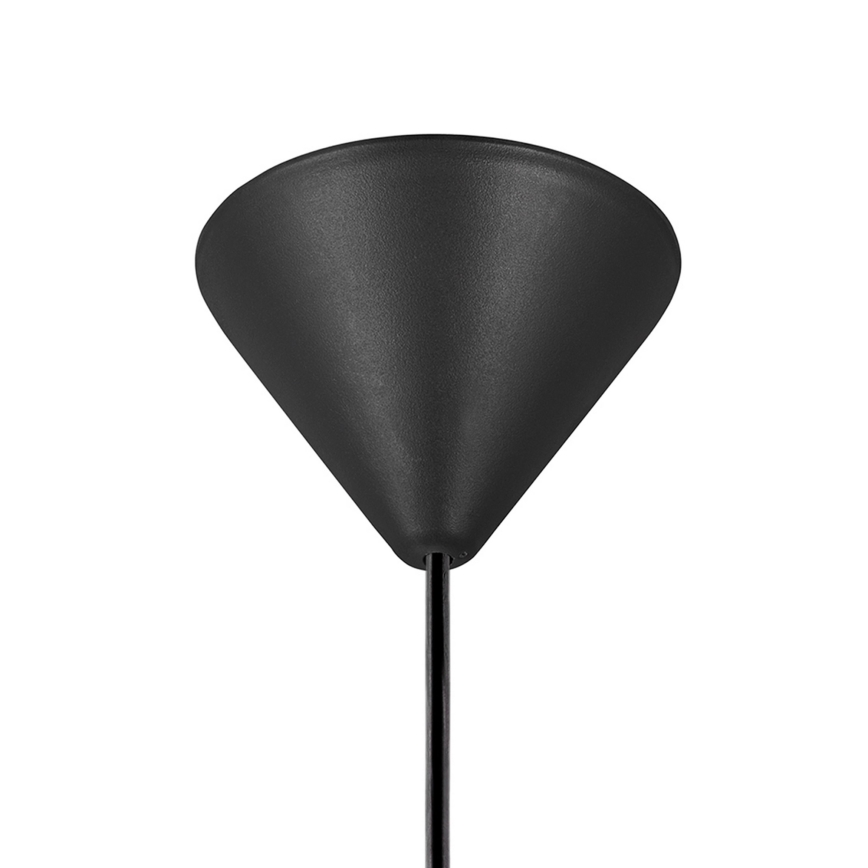 Nordlux - Lámpara colgante DIAL 1xE27/40W/230V diá. 25 cm negro
