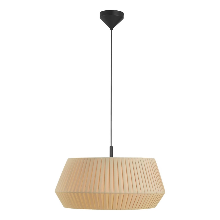 Nordlux - Lámpara colgante DICTE 1xE27/60W/230V diá 53 cm beige