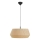 Nordlux - Lámpara colgante DICTE 1xE27/60W/230V diá 53 cm beige