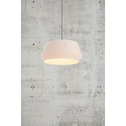 Nordlux - Lámpara colgante DICTE 1xE27/60W/230V diá 53 cm beige