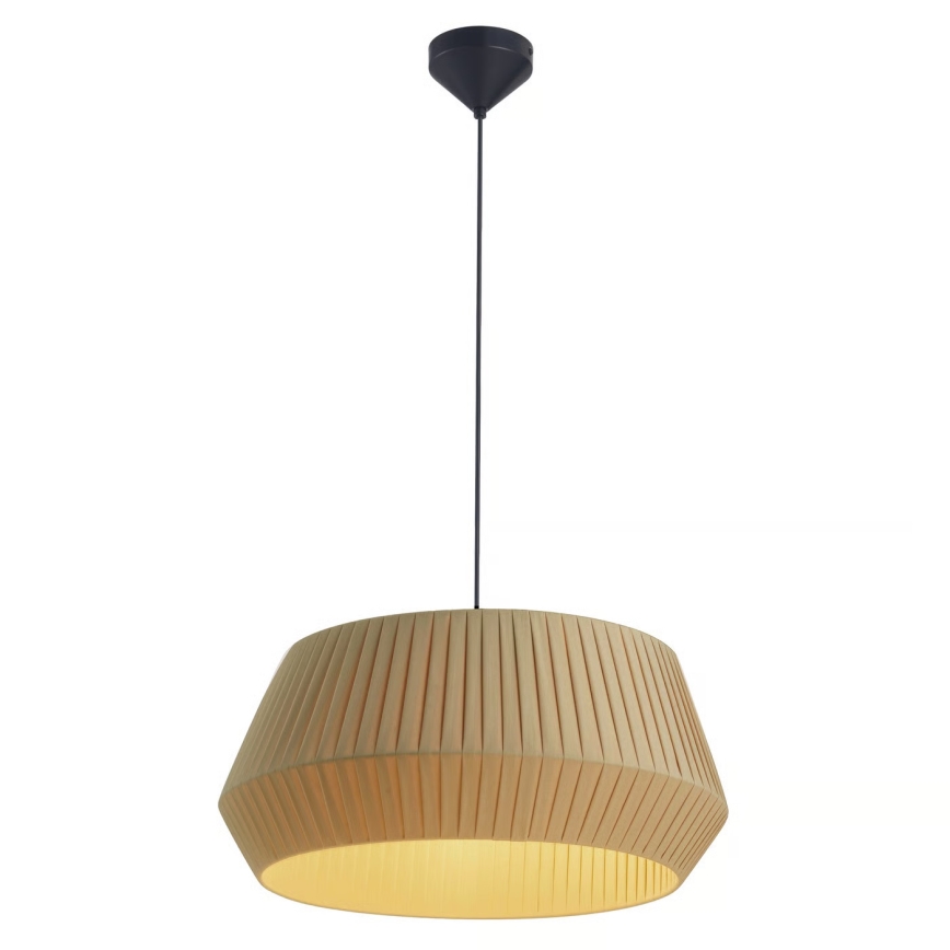 Nordlux - Lámpara colgante DICTE 1xE27/60W/230V diá 53 cm beige