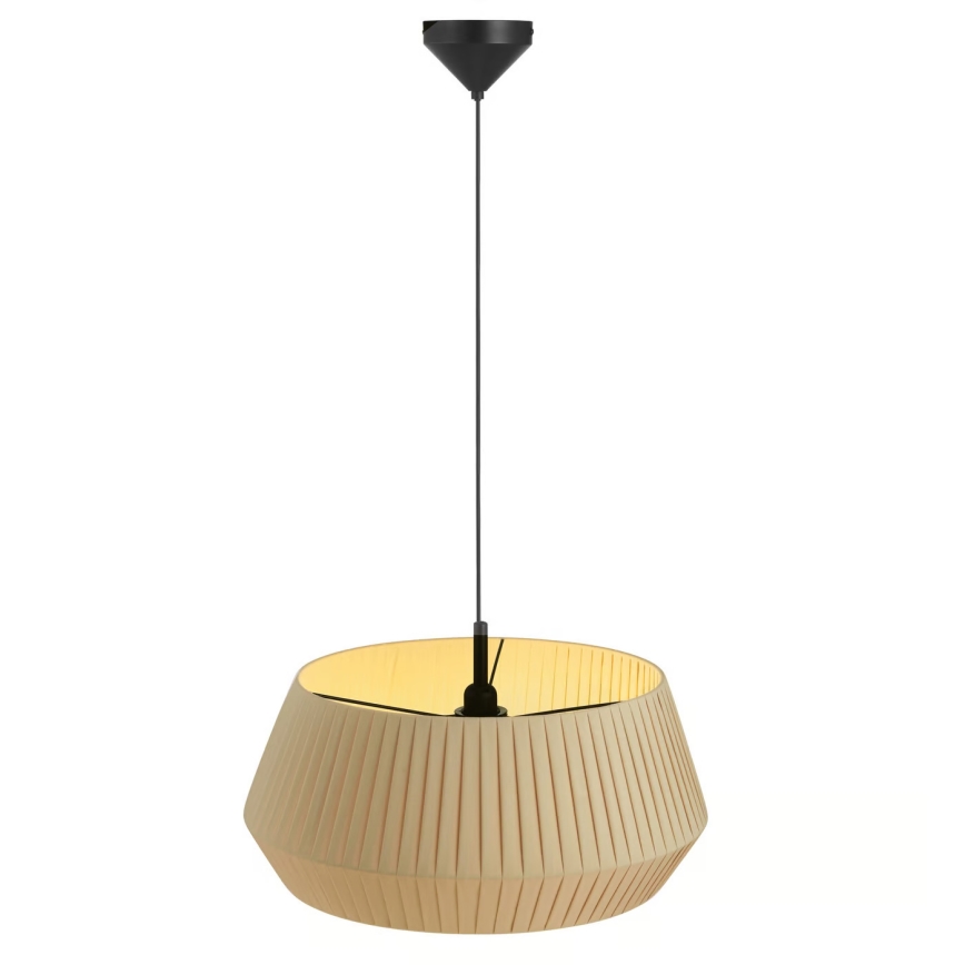 Nordlux - Lámpara colgante DICTE 1xE27/60W/230V diá 53 cm beige
