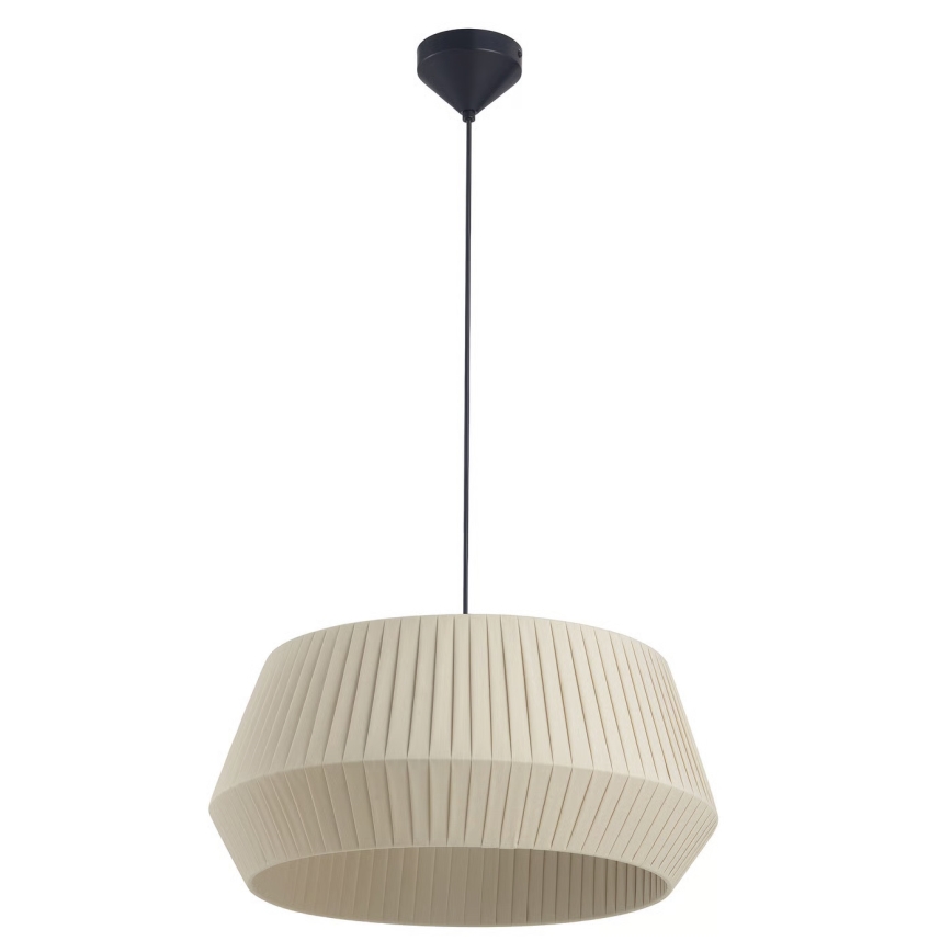 Nordlux - Lámpara colgante DICTE 1xE27/60W/230V diá 53 cm beige