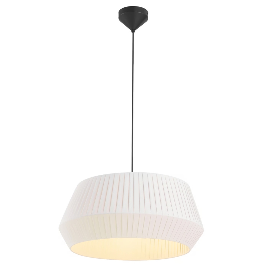 Nordlux - Lámpara colgante DICTE 1xE27/60W/230V diá. 53 cm blanco