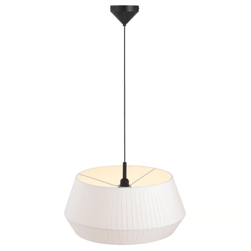 Nordlux - Lámpara colgante DICTE 1xE27/60W/230V diá. 53 cm blanco