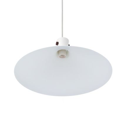 Nordlux - Lámpara colgante DORINA con cable 1xE27/60W/230V blanca