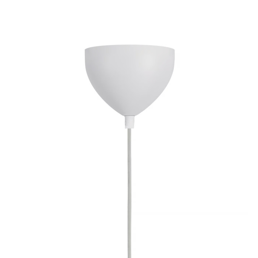 Nordlux - Lámpara colgante DORINA con cable 1xE27/60W/230V blanca
