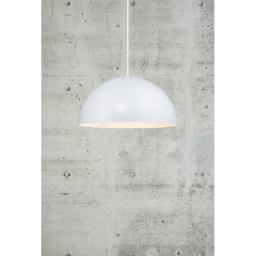 Nordlux - Lámpara colgante ELLEN 1xE27/40W/230V diá. 40 cm blanco