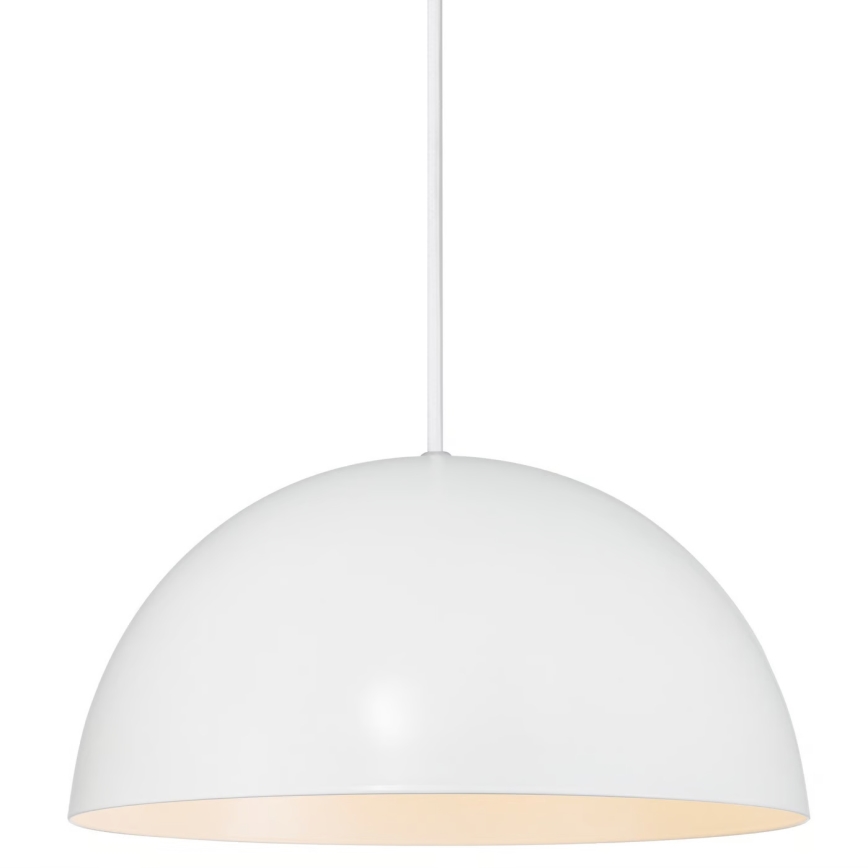 Nordlux - Lámpara colgante ELLEN 1xE27/40W/230V diá. 30 cm blanco