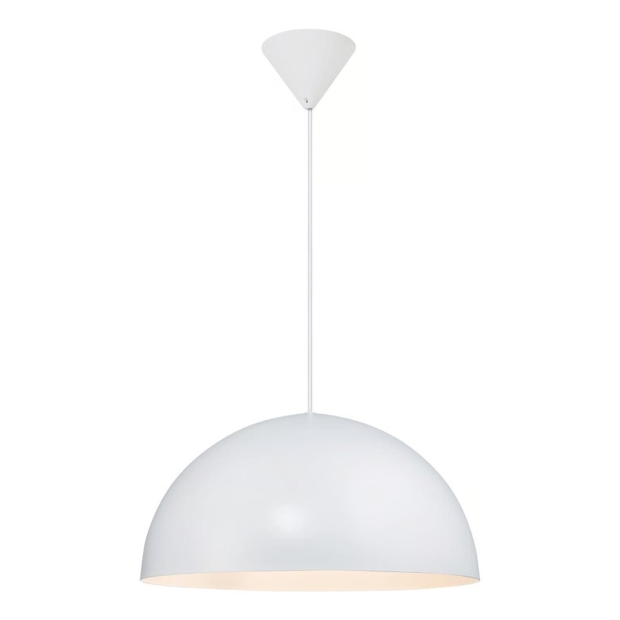 Nordlux - Lámpara colgante ELLEN 1xE27/40W/230V diá. 40 cm blanco