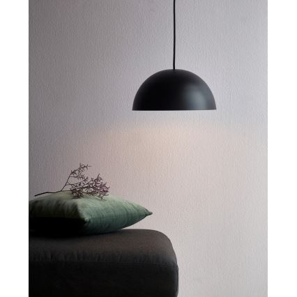 Nordlux - Lámpara colgante ELLEN 1xE27/40W/230V diá. 30 cm negro