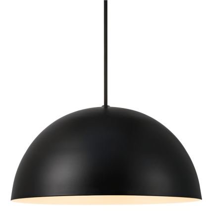 Nordlux - Lámpara colgante ELLEN 1xE27/40W/230V diá. 30 cm negro