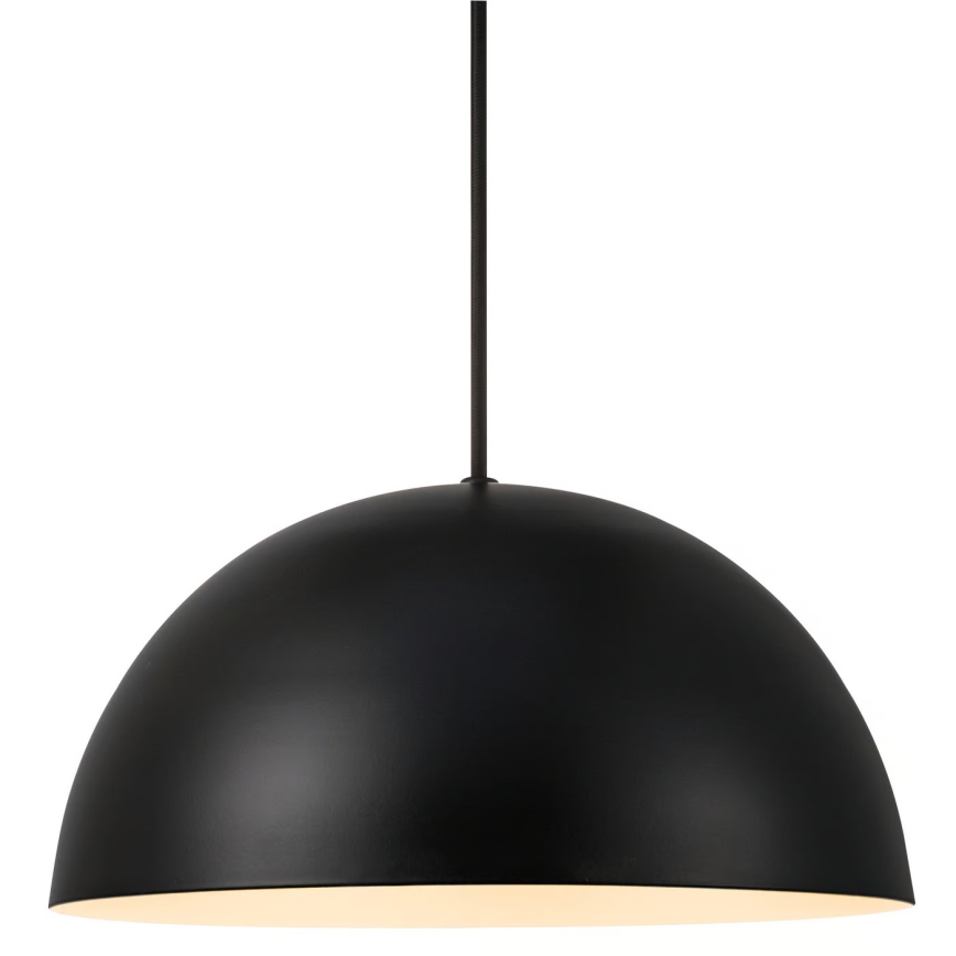 Nordlux - Lámpara colgante ELLEN 1xE27/40W/230V diá. 30 cm negro