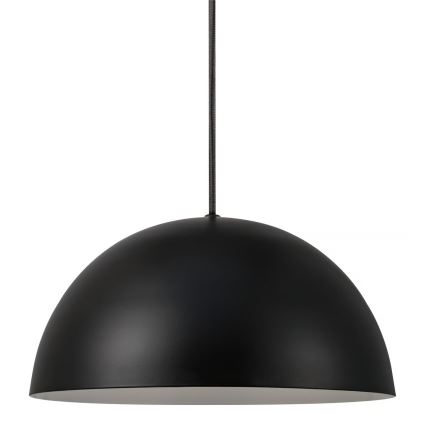 Nordlux - Lámpara colgante ELLEN 1xE27/40W/230V diá. 30 cm negro