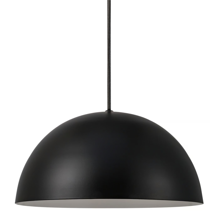 Nordlux - Lámpara colgante ELLEN 1xE27/40W/230V diá. 30 cm negro