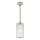 Nordlux - Lámpara colgante exterior COUPAR 1xE27/25W/230V IP33 diá. 13 cm color crema
