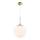 Nordlux - Lámpara colgante GRANT 1xE27/25W/230V diá. 25 cm