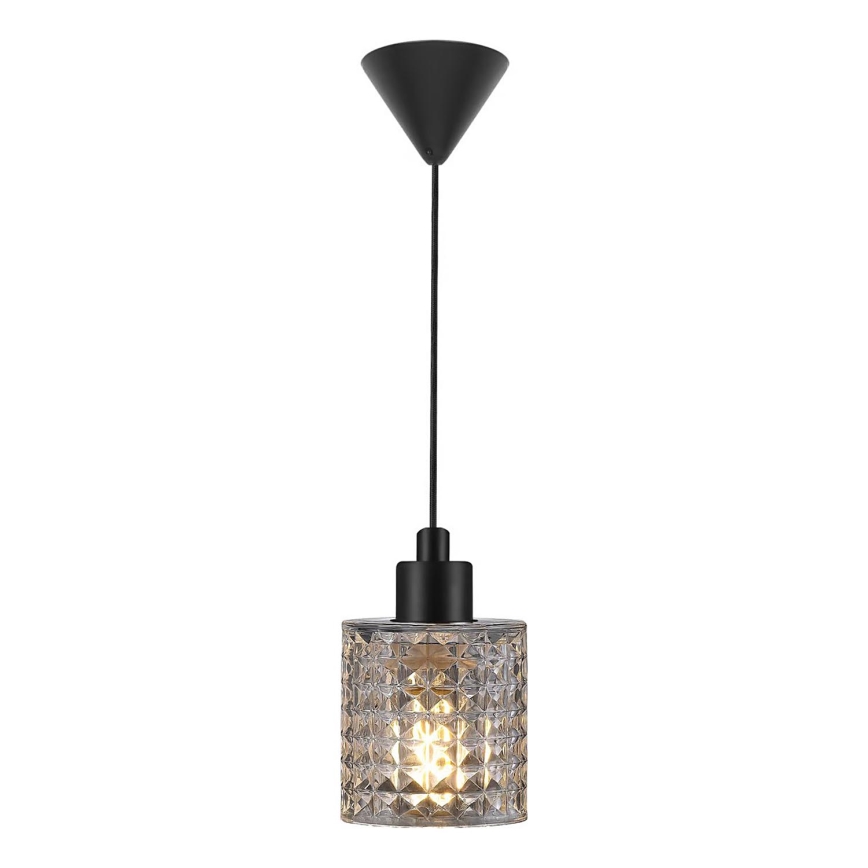 Nordlux - Lámpara colgante HOLLYWOOD 1xE27/60W/230V diá. 10,8 cm transparente