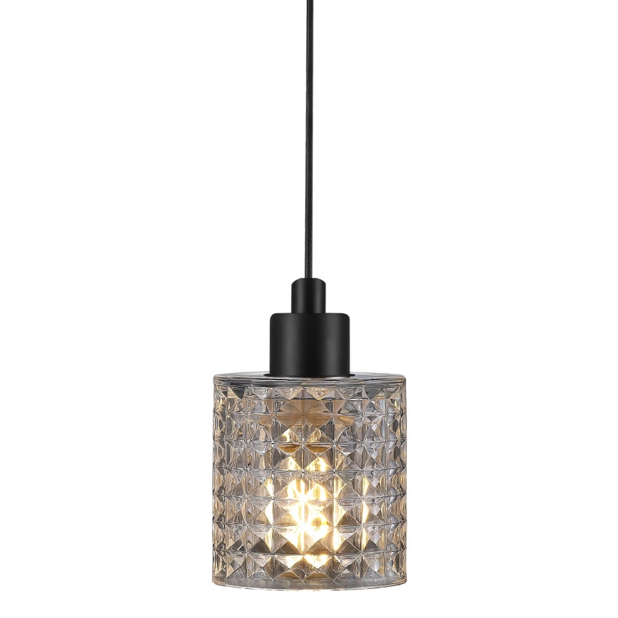 Nordlux - Lámpara colgante HOLLYWOOD 1xE27/60W/230V diá. 10,8 cm transparente