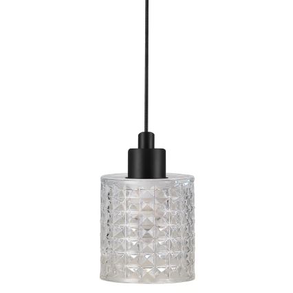 Nordlux - Lámpara colgante HOLLYWOOD 1xE27/60W/230V diá. 10,8 cm transparente