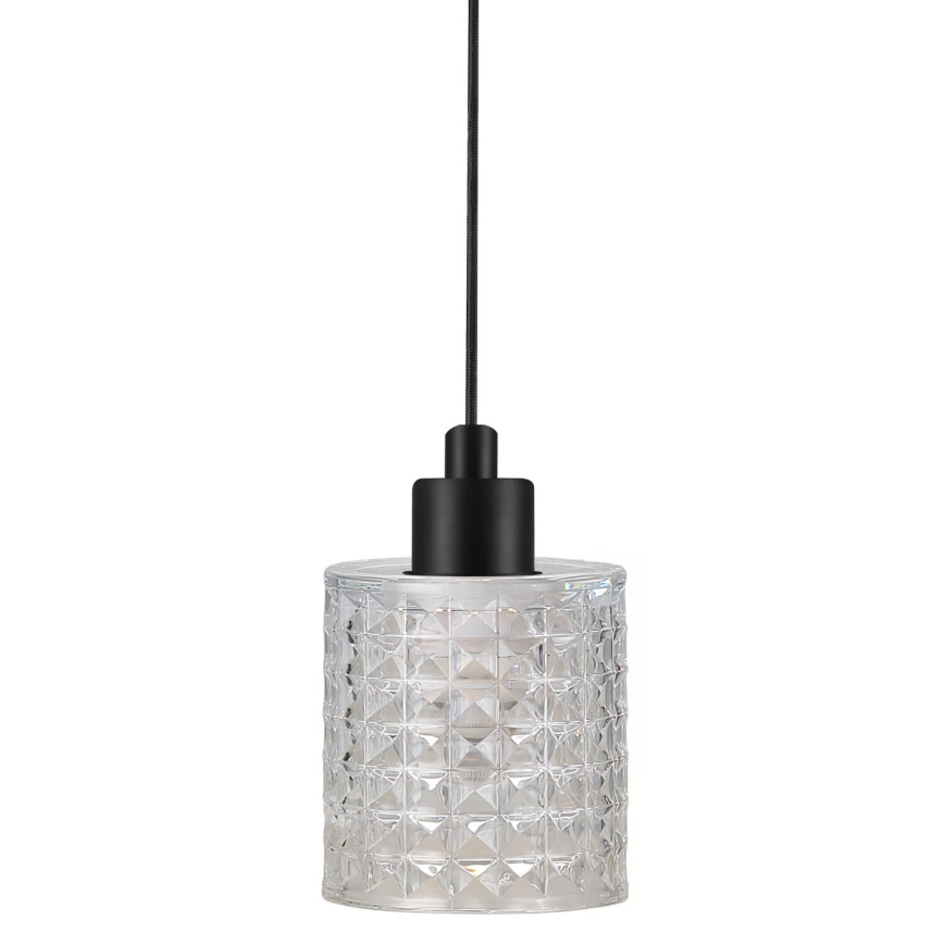 Nordlux - Lámpara colgante HOLLYWOOD 1xE27/60W/230V diá. 10,8 cm transparente