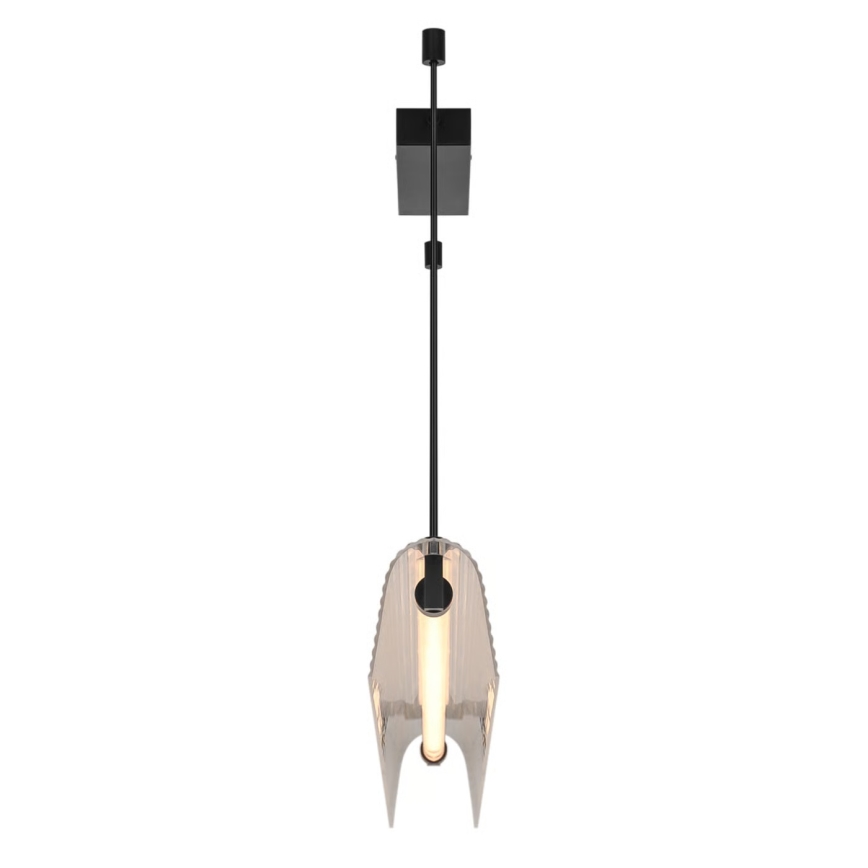Nordlux - Lámpara colgante LED regulable con cable ALIANI LED/20W/230V 3000K negro/transparente