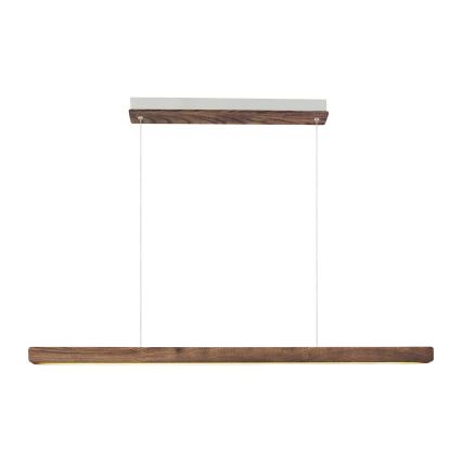 Nordlux - Lámpara colgante LED regulable con cable ILGAS LED/47W/230V 3000K marrón/fresno