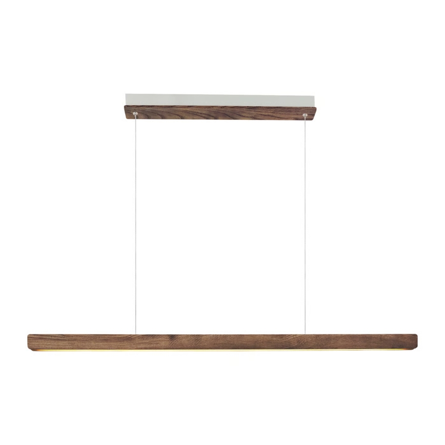 Nordlux - Lámpara colgante LED regulable con cable ILGAS LED/47W/230V 3000K marrón/fresno