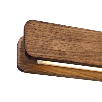 Nordlux - Lámpara colgante LED regulable con cable ILGAS LED/47W/230V 3000K marrón/fresno