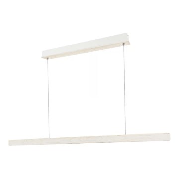 Nordlux - Lámpara colgante LED regulable con cable ILGAS LED/47W/230V 3000K blanco/fresno