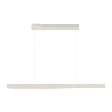 Nordlux - Lámpara colgante LED regulable con cable ILGAS LED/47W/230V 3000K blanco/fresno