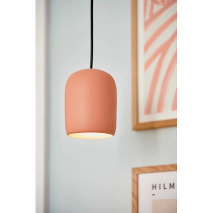Nordlux - Lámpara colgante NOTTI 1xE27/25W/230V diá. 12,5 cm naranja