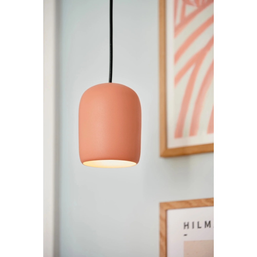Nordlux - Lámpara colgante NOTTI 1xE27/25W/230V diá. 12,5 cm naranja